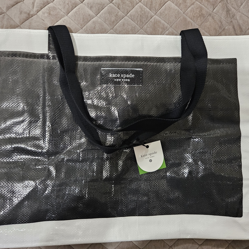 Kate Spade Black and White Tote Bag